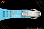 Richard Mille - RM055 Bubba Watson Black NTPT/RU Blu/Blu Rehaut Skeleton KVF RMUL2