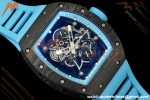 Richard Mille - RM055 Bubba Watson Black NTPT/RU Blu/Blu Rehaut Skeleton KVF RMUL2