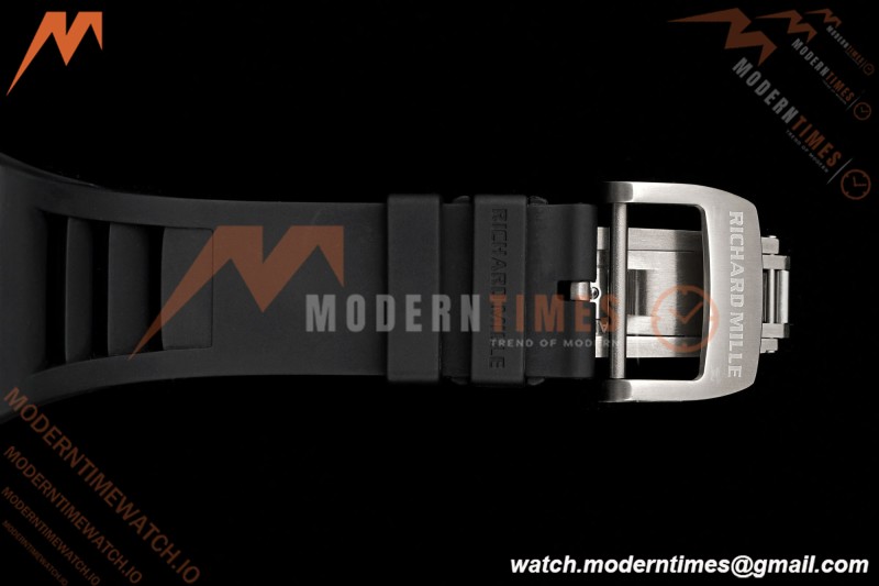 Richard Mille - RM055 Bubba Watson Black NTPT/RU Blk/Red/Blk Rehaut Skeleton KVF RMUL2 | 리차드 밀 - RM055 버바 왓슨 블랙 NTPT/RU 블랙/레드/화이트 르호 스켈레톤 KVF RMUL2