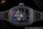 Richard Mille - RM055 Bubba Watson Black NTPT/RU Blk/Red/Blk Rehaut Skeleton KVF RMUL2 | 리차드 밀 - RM055 버바 왓슨 블랙 NTPT/RU 블랙/레드/화이트 르호 스켈레톤 KVF RMUL2