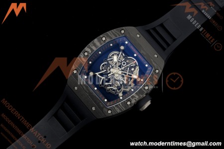 Richard Mille - RM055 Bubba Watson Black NTPT/RU Blk/Red/Blk Rehaut Skeleton KVF RMUL2