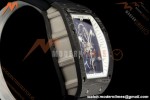 Richard Mille - RM055 Bubba Watson Black NTPT/RU Blk/Blk/Wht Rehaut Skeleton KVF RMUL2