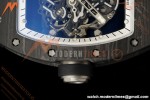 Richard Mille - RM055 Bubba Watson Black NTPT/RU Blk/Blk/Wht Rehaut Skeleton KVF RMUL2