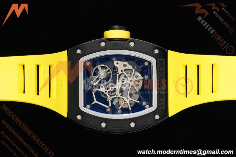 Richard Mille - RM035 Rafael Nadal Americas Limited CER/VRU Yelw/Yelw/Blk Skeleton KVF RMUL1 | 리차드 밀 - RM035 라파엘 나달 아메리카스 리미티드 CER/VRU 옐로우/옐로우/블랙 스켈레톤 KVF RMUL1