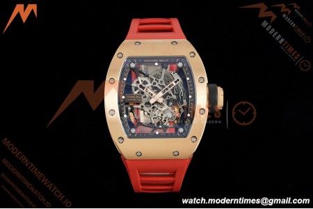 Richard Mille - RM035 Rafael Nadal Americas Limited CER/VRU RG/Red/Blk Skeleton KVF RMUL1