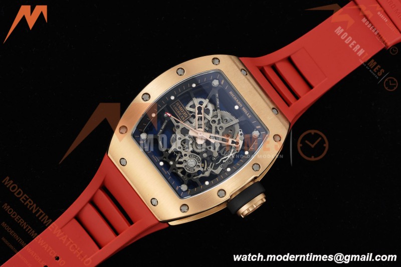 Richard Mille - RM035 Rafael Nadal Americas Limited CER/VRU RG/Red/Blk Skeleton KVF RMUL1 | 리차드 밀 - RM035 라파엘 나달 아메리카스 리미티드 CER/VRU RG/레드/블랙 스켈레톤 KVF RMUL1