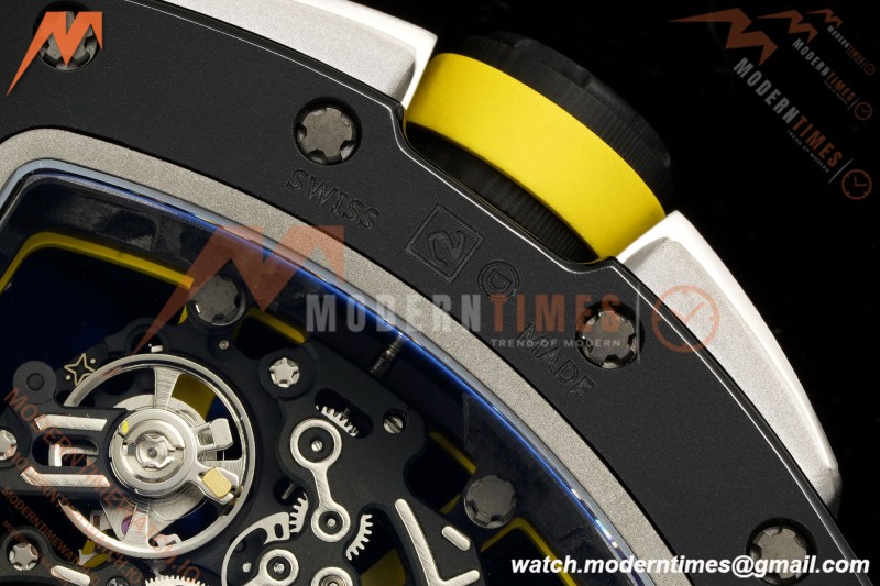 Richard Mille - RM061 Yohan Blake Black Ceramic Grn/Yelw Skeleton APSF RMUL2
