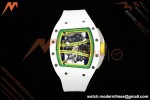 Richard Mille - RM061 Yohan Blake White Ceramic Wht/Grn/Yelw Skeleton APSF RMUL2