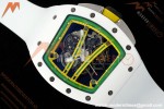 Richard Mille - RM061 Yohan Blake White Ceramic Wht/Grn/Yelw Skeleton APSF RMUL2