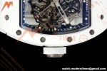 Richard Mille - RM055 Bubba Watson White CER/RU Wht/Blk Rehaut Skeleton APSF V2 RMUL2