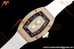 Richard Mille - RM07-01 Rose Gold Snow Set Diamond Wht/RU White Mop ZF Asian CRMA2