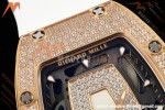 Richard Mille - RM07-01 Rose Gold Snow Set Diamond Wht/RU White Mop ZF Asian CRMA2