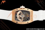 Richard Mille - RM07-01 Rose Gold Snow Set Diamond Wht/RU White Mop ZF Asian CRMA2