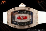 Richard Mille - RM07-01 Rose Gold Snow Set Diamond Wht/RU Red Lips ZF Asian CRMA2