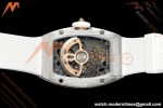 Richard Mille - RM07-01 Snow Set Diamond Crested Wht/RU White Mop ZF Asian CRMA2 | 리차드 밀 - RM07-01 스노우 세트 다이아몬드 크레스티드 화이트/RU 화이트 모프 ZF 아시안 CRMA2
