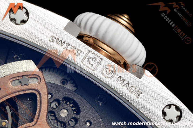 Richard Mille - RM07-01 Snow Set Diamond Crested Wht/RU White Mop ZF Asian CRMA2 | 리차드 밀 - RM07-01 스노우 세트 다이아몬드 크레스티드 화이트/RU 화이트 모프 ZF 아시안 CRMA2