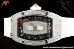 Richard Mille - RM07-01 Snow Set Diamond Crested Wht/RU White Mop ZF Asian CRMA2 | 리차드 밀 - RM07-01 스노우 세트 다이아몬드 크레스티드 화이트/RU 화이트 모프 ZF 아시안 CRMA2