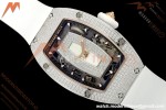 Richard Mille - RM07-01 Snow Set Diamond Crested Wht/RU White Mop ZF Asian CRMA2 | 리차드 밀 - RM07-01 스노우 세트 다이아몬드 크레스티드 화이트/RU 화이트 모프 ZF 아시안 CRMA2