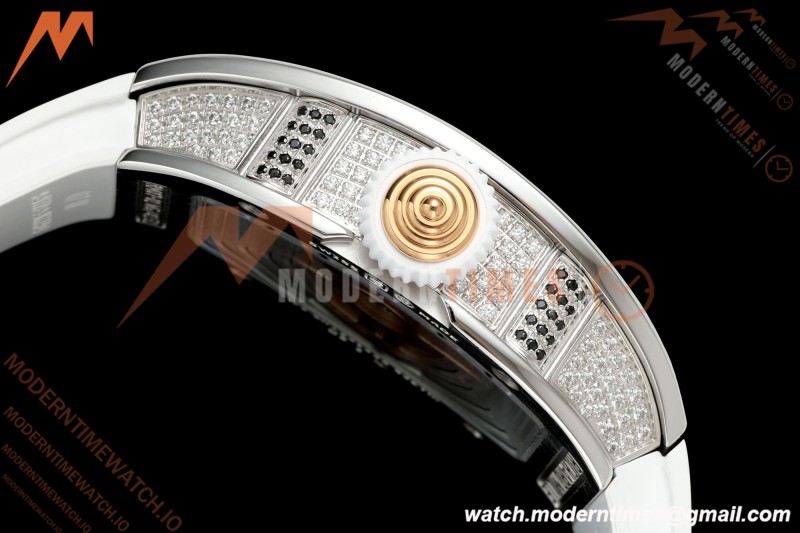 Richard Mille - RM07-01 Snow Set Diamond Crested Wht/RU White Mop ZF Asian CRMA2 | 리차드 밀 - RM07-01 스노우 세트 다이아몬드 크레스티드 화이트/RU 화이트 모프 ZF 아시안 CRMA2