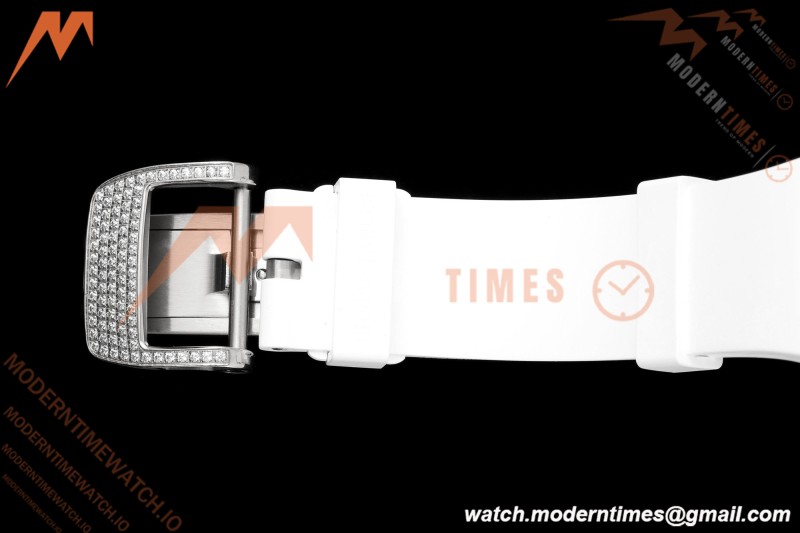 Richard Mille - RM07-01 Snow Set Diamond Crested Wht/RU White Mop ZF Asian CRMA2 | 리차드 밀 - RM07-01 스노우 세트 다이아몬드 크레스티드 화이트/RU 화이트 모프 ZF 아시안 CRMA2