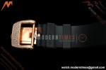 Richard Mille - RM07-01 Rose Gold Snow Set Diamond Blk/RU Black Onyx ZF Asian CRMA2