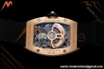 Richard Mille - RM07-01 Rose Gold Snow Set Diamond Blk/RU Black Onyx ZF Asian CRMA2