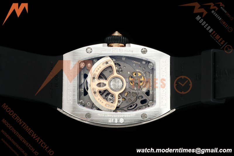 Richard Mille - RM07-01 Snow Set Diamond Crested Blk/RU Red Lips ZF Asian CRMA2