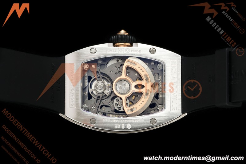 Richard Mille - RM07-01 Snow Set Diamond Crested Blk/RU Red Lips ZF Asian CRMA2