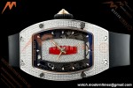 Richard Mille - RM07-01 Snow Set Diamond Crested Blk/RU Red Lips ZF Asian CRMA2
