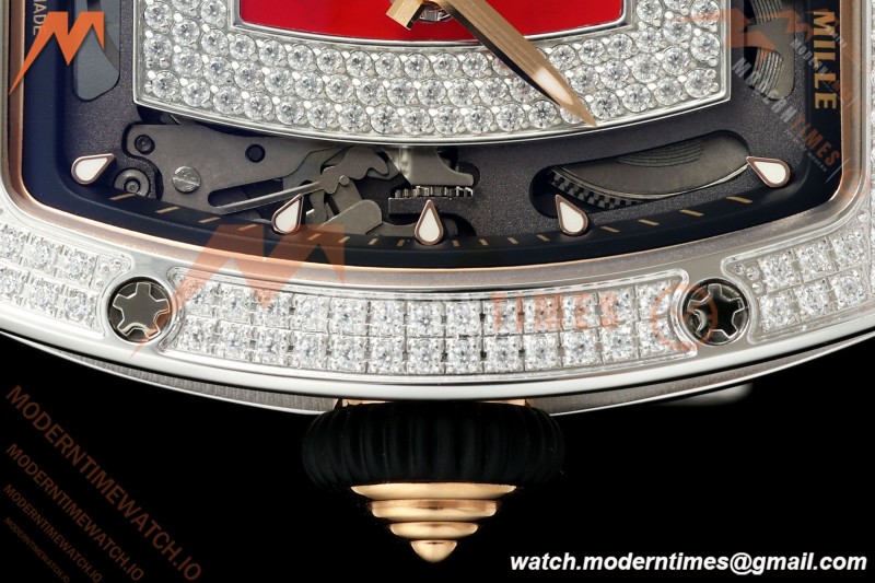 Richard Mille - RM07-01 Snow Set Diamond Crested Blk/RU Red Lips ZF Asian CRMA2