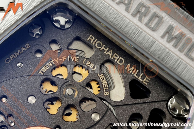 Richard Mille - RM07-01 Snow Set Diamond Crested Blk/RU Black Onyx ZF Asian CRMA2