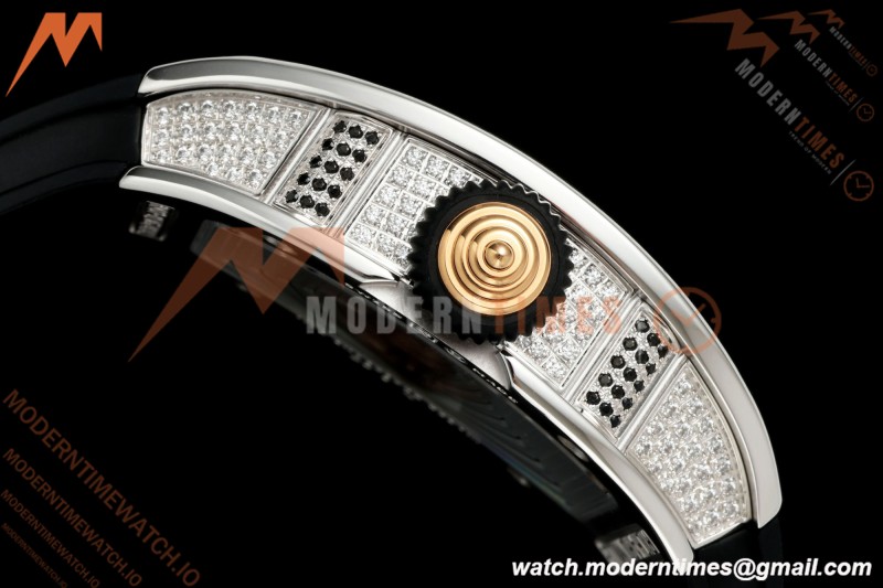 Richard Mille - RM07-01 Snow Set Diamond Crested Blk/RU Black Onyx ZF Asian CRMA2