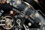 Richard Mille - RM055 AET Remould Transparent Crystal Black Strap Black Rehaut Skeleton SONIC RMUL2