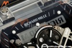 Richard Mille - RM055 AET Remould Transparent Crystal Black Strap Black Rehaut Skeleton SONIC RMUL2