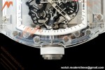 Richard Mille - RM055 AET Remould Transparent Crystal White Strap White Rehaut Skeleton SONIC RMUL2 | 리차드 밀 - RM055 AET 리몰드 투명 크리스털 화이트 스트랩 화이트 르호 스켈레톤 소닉 RMUL2