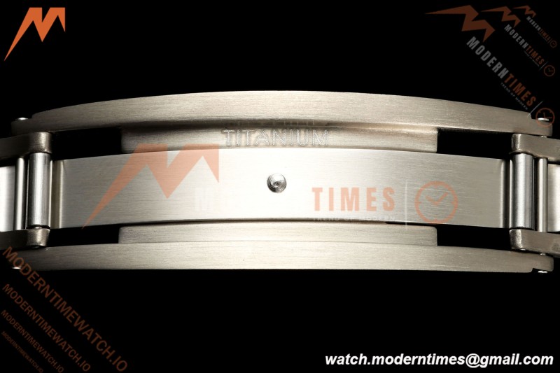 Richard Mille - RM055 AET Remould Transparent Crystal White Strap Blue Rehaut Skeleton SONIC RMUL2