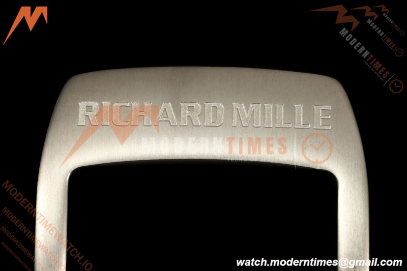 Richard Mille - RM055 AET Remould Transparent Crystal Transparent Strap Black Rehaut Skeleton SONIC RMUL2