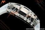 Richard Mille - RM055 AET Remould Transparent Crystal Transparent Strap White Rehaut Skeleton SONIC RMUL2 | 리차드 밀 - RM055 AET 리몰드 투명 크리스털 스트랩 화이트 르호 스켈레톤 소닉 RMUL2