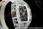 Richard Mille - RM055 AET Remould Transparent Crystal Transparent Strap White Rehaut Skeleton SONIC RMUL2 | 리차드 밀 - RM055 AET 리몰드 투명 크리스털 스트랩 화이트 르호 스켈레톤 소닉 RMUL2