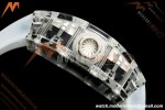 Richard Mille - RM055 AET Remould Transparent Crystal Transparent Strap White Rehaut Skeleton SONIC RMUL2 | 리차드 밀 - RM055 AET 리몰드 투명 크리스털 스트랩 화이트 르호 스켈레톤 소닉 RMUL2
