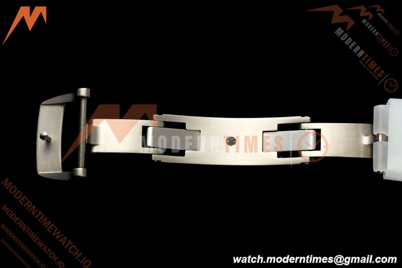 Richard Mille - RM055 AET Remould Transparent Crystal Transparent Strap Blue Rehaut Skeleton SONIC RMUL2