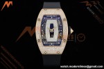 Richard Mille - RM07-01 Rose Gold Snow Set Diamond Blk/RU/Wht Black Onyx ZF Asian CRMA2 | 리차드 밀 - RM07-01 로즈 골드 스노우 세트 다이아몬드 블랙/RU/화이트 블랙 오닉스 ZF 아시안 CRMA2