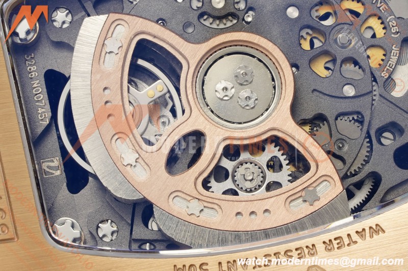 Richard Mille - RM07-01 Rose Gold Snow Set Diamond Blk/RU/Wht Black Onyx ZF Asian CRMA2 | 리차드 밀 - RM07-01 로즈 골드 스노우 세트 다이아몬드 블랙/RU/화이트 블랙 오닉스 ZF 아시안 CRMA2
