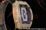 Richard Mille - RM07-01 Rose Gold Snow Set Diamond Blk/RU/Wht Black Onyx ZF Asian CRMA2 | 리차드 밀 - RM07-01 로즈 골드 스노우 세트 다이아몬드 블랙/RU/화이트 블랙 오닉스 ZF 아시안 CRMA2