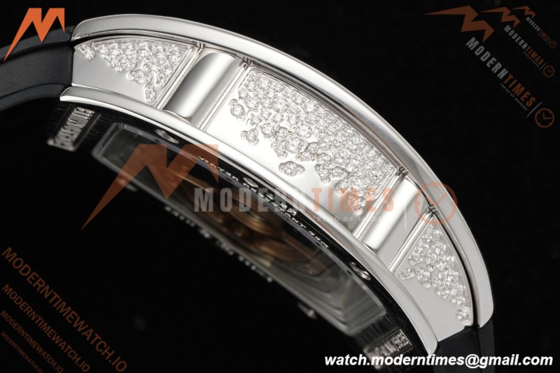 Richard Mille - RM07-01 Snow Set Diamond Crested Blk/RU/Wht Black Onyx ZF Asian CRMA2
