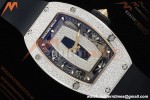 Richard Mille - RM07-01 Snow Set Diamond Crested Blk/RU/Wht Black Onyx ZF Asian CRMA2