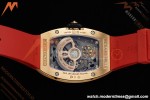Richard Mille - RM07-01 Ladies Rose Gold Diamond Red/RU/Wht Red Lips ZF Asian CRMA2