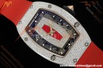 Richard Mille - RM07-01 Ladies Snow Set Diamond Red/RU/Wht Red Lips ZF Asian CRMA2