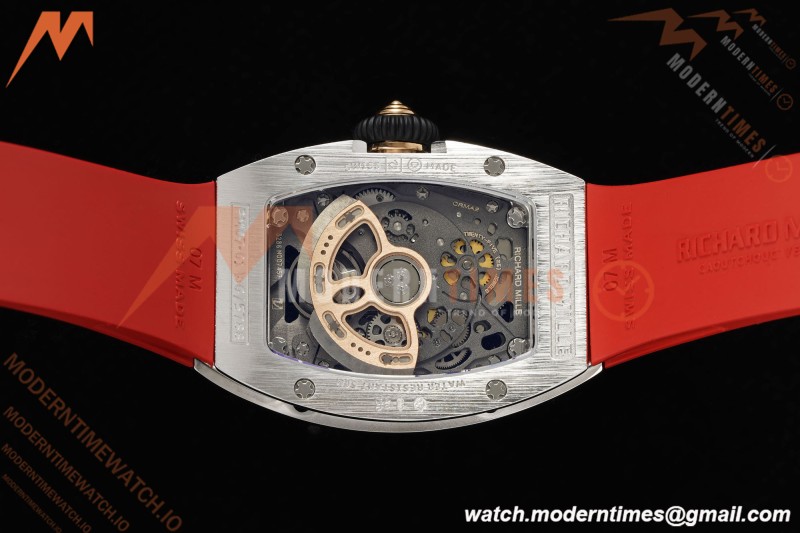 Richard Mille - RM07-01 Ladies Snow Set Diamond Red/RU/Wht Red Lips ZF Asian CRMA2
