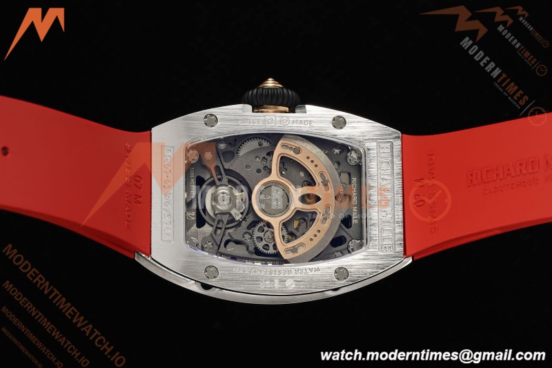 Richard Mille - RM07-01 Ladies Snow Set Diamond Red/RU/Wht Red Lips ZF Asian CRMA2